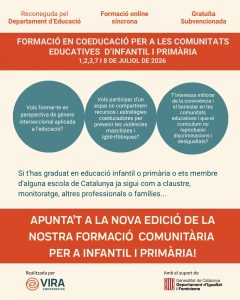 Cartell amb informació de la formació