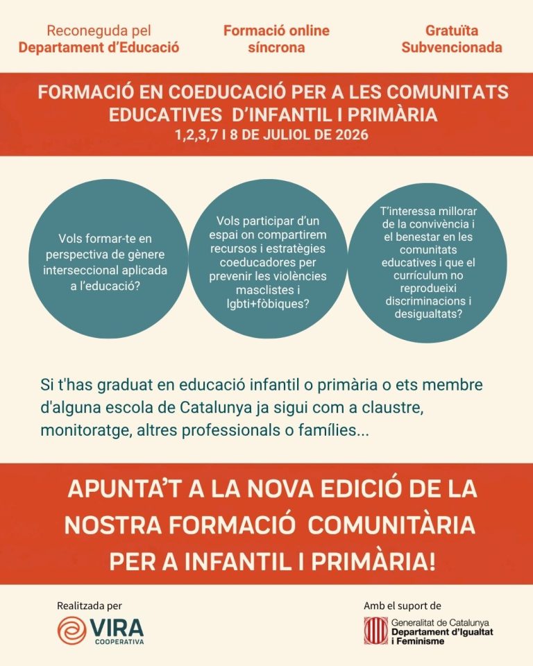 Cartell amb informació de la formació