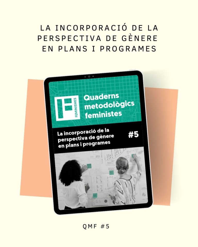 La incorporació de la perspectiva de gènere en plans i programes