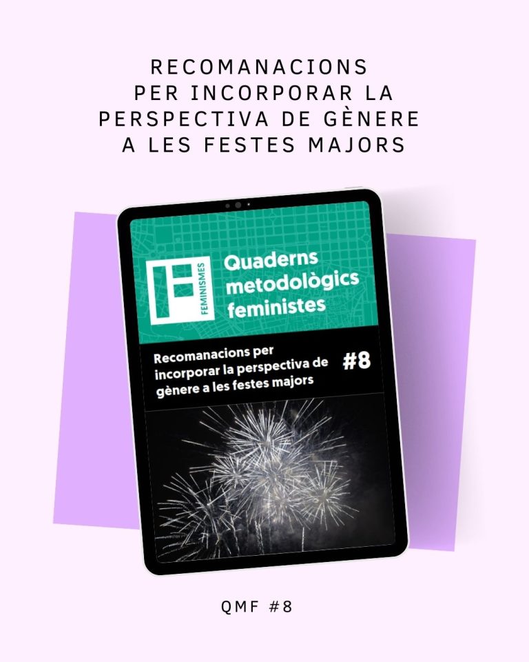Recomanacions per incorporar la perspectiva de gènere a les festes majors